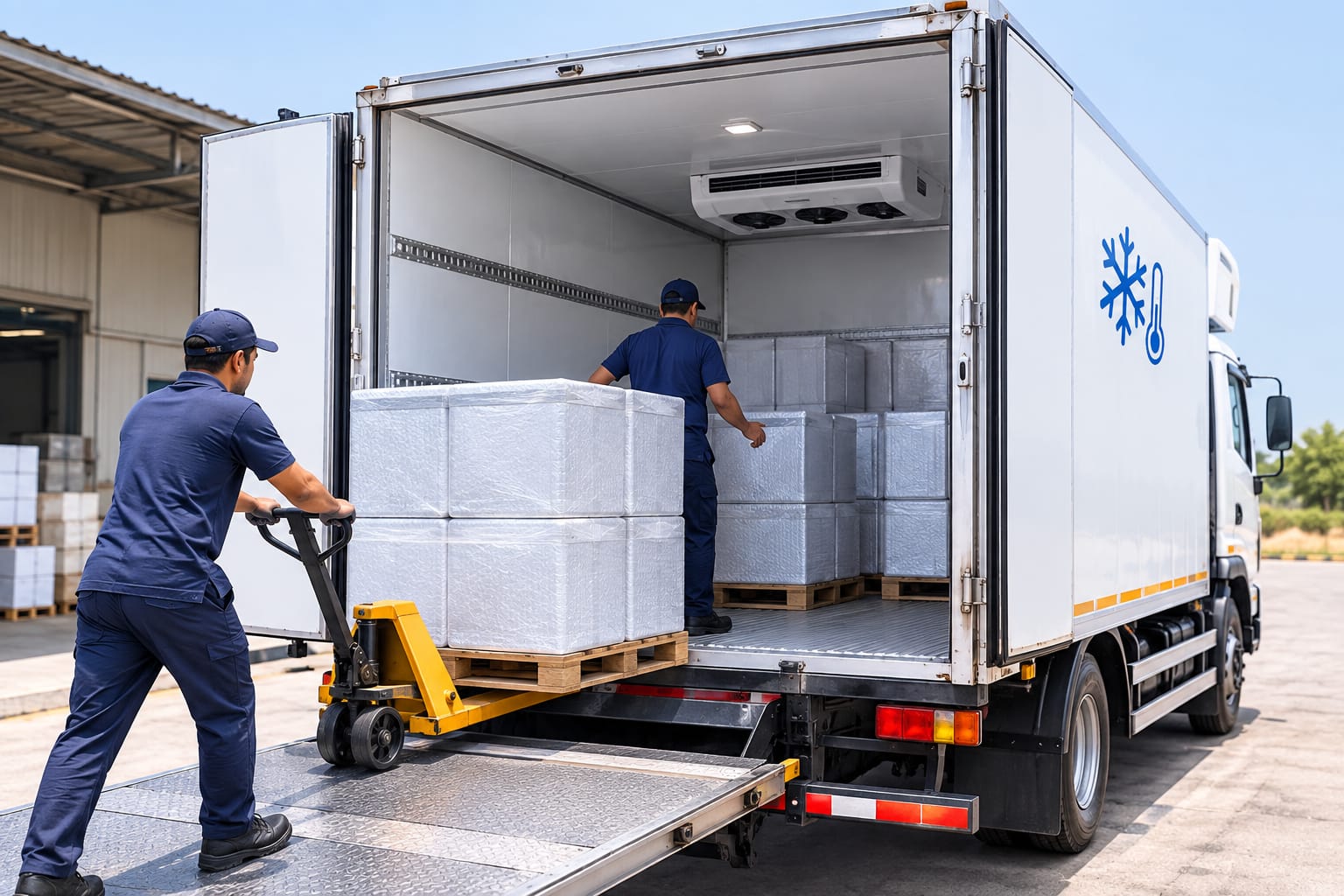 Reefer Truck Loading